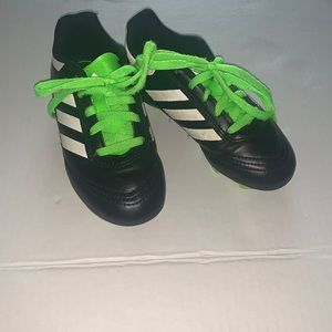 Adidas soccer cleats kids size 11.
